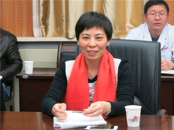 广州中公网医疗信息科技有限公司殷欢总经理讲话.JPG